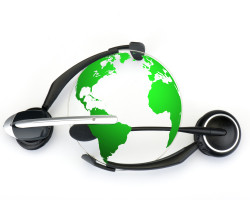 headset globe headset globe
